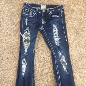 L.A. Idol distressed jeans